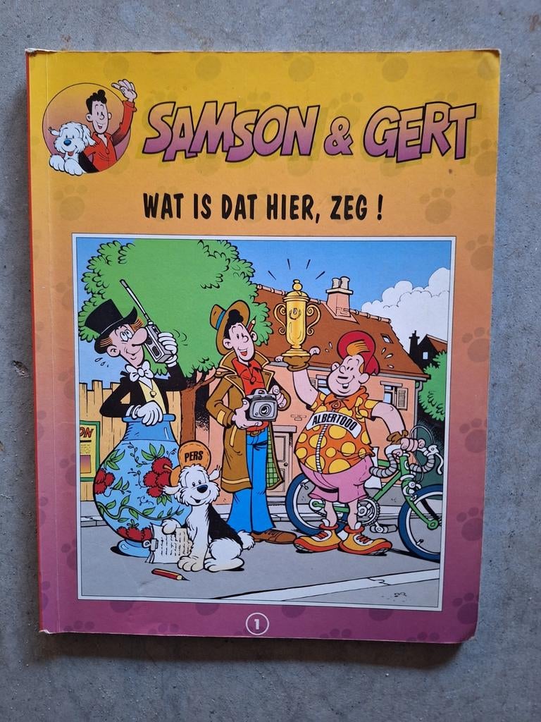 Strips Samson &Gert, Boeken, Ophalen, Zo goed als nieuw