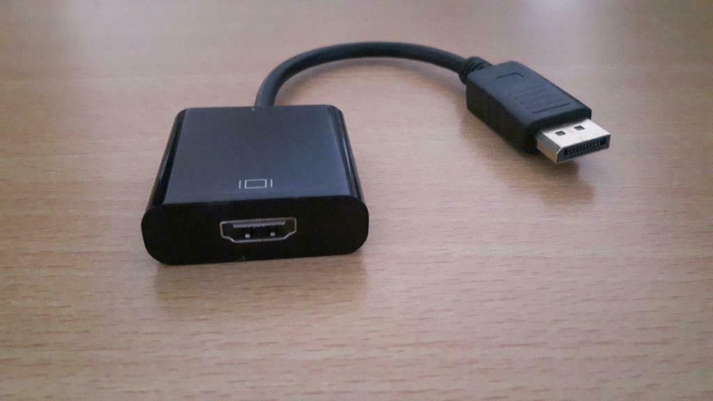 DISPLAYPORT DP -> omzetten naar -> HDMI, Computers en Software, Monitoren, Nieuw, Ophalen of Verzenden, Overige typen, Onbekend