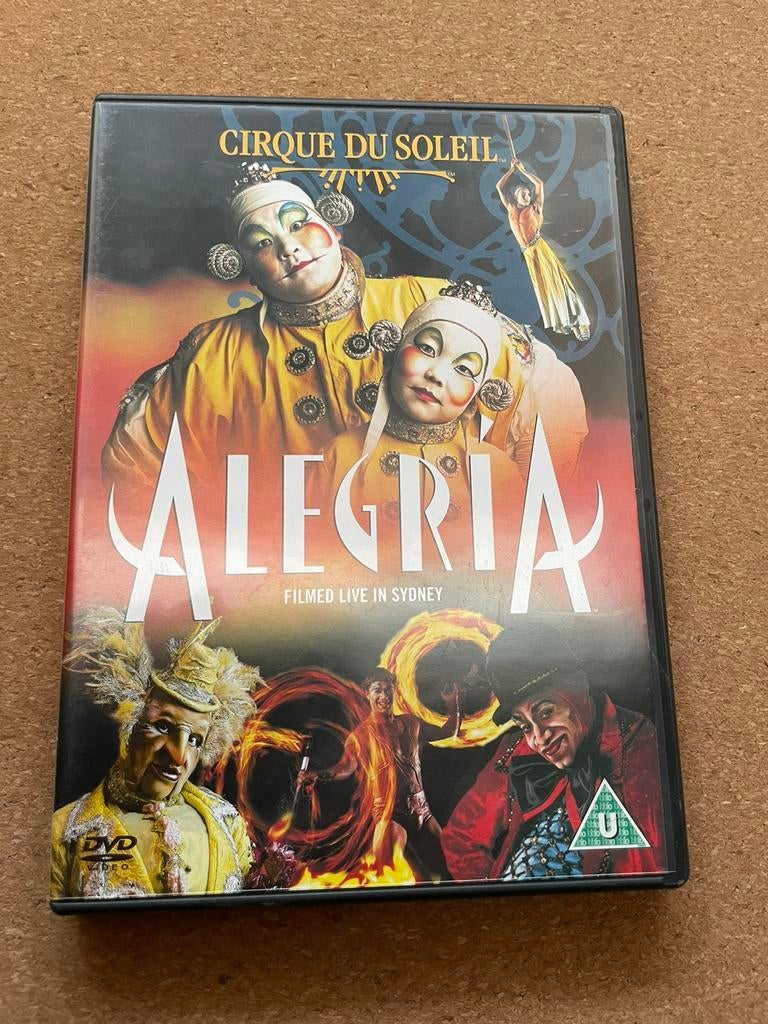 Cirque du Soleil Alegria dvd, Ophalen, Zo goed als nieuw
