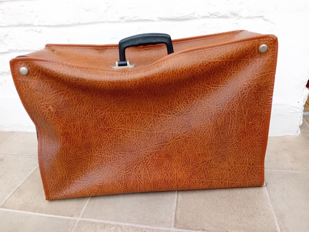 Valise vintage/rétro, Bijoux, Sacs & Beauté, Valises, Enlèvement ou Envoi, Utilisé