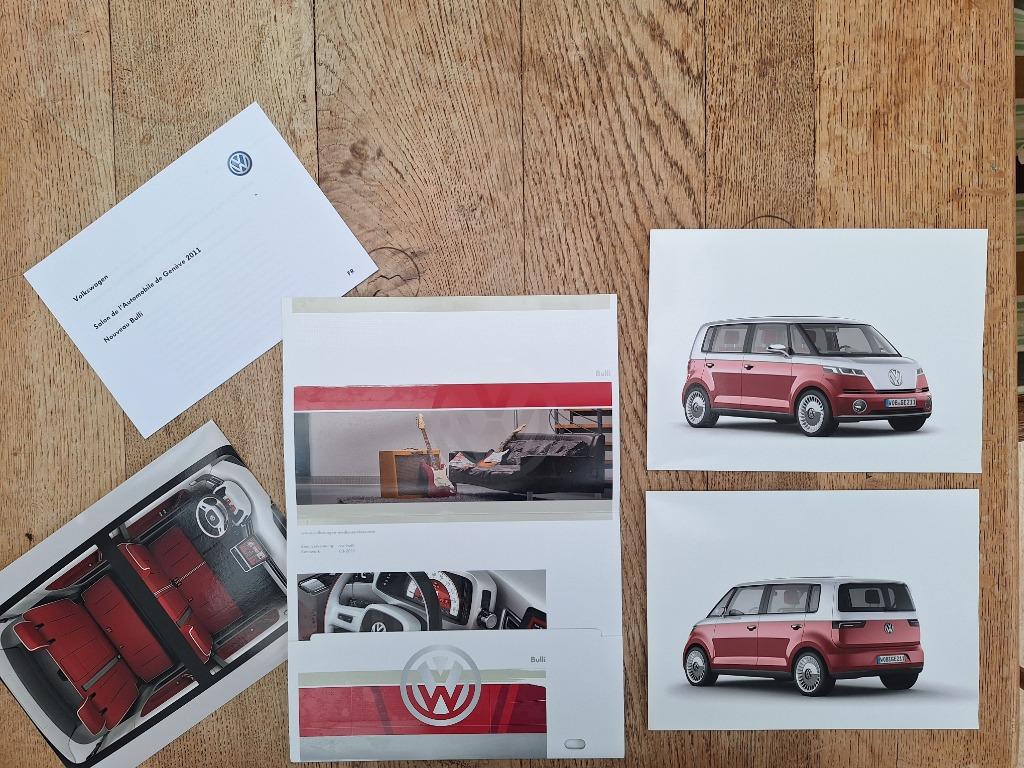 VW VOLKSWAGEN BULLI 2011 CONCEPT CAR PERSKIT GENEVE TEXT, Ophalen of Verzenden, Gelezen, Volkswagen