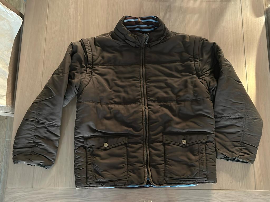 Winterjas maat 134, Kinderen en Baby's, Gebruikt, Ophalen of Verzenden, Petit bateau, Jongen