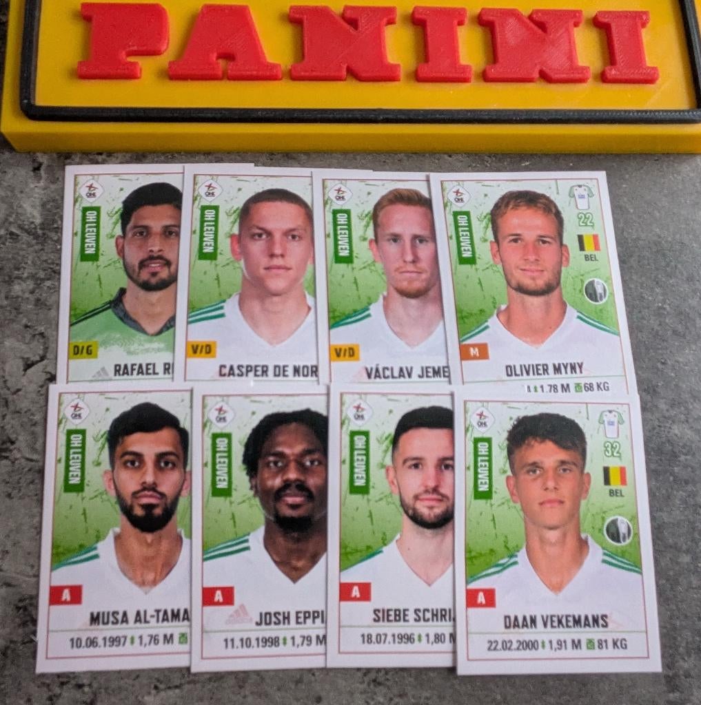 PANINI STICKERS FOOTBALL 2020/2021 MERCATO’s OHL LEUVEN, Hobby en Vrije tijd, Stickers en Plaatjes, Nieuw, Ophalen of Verzenden