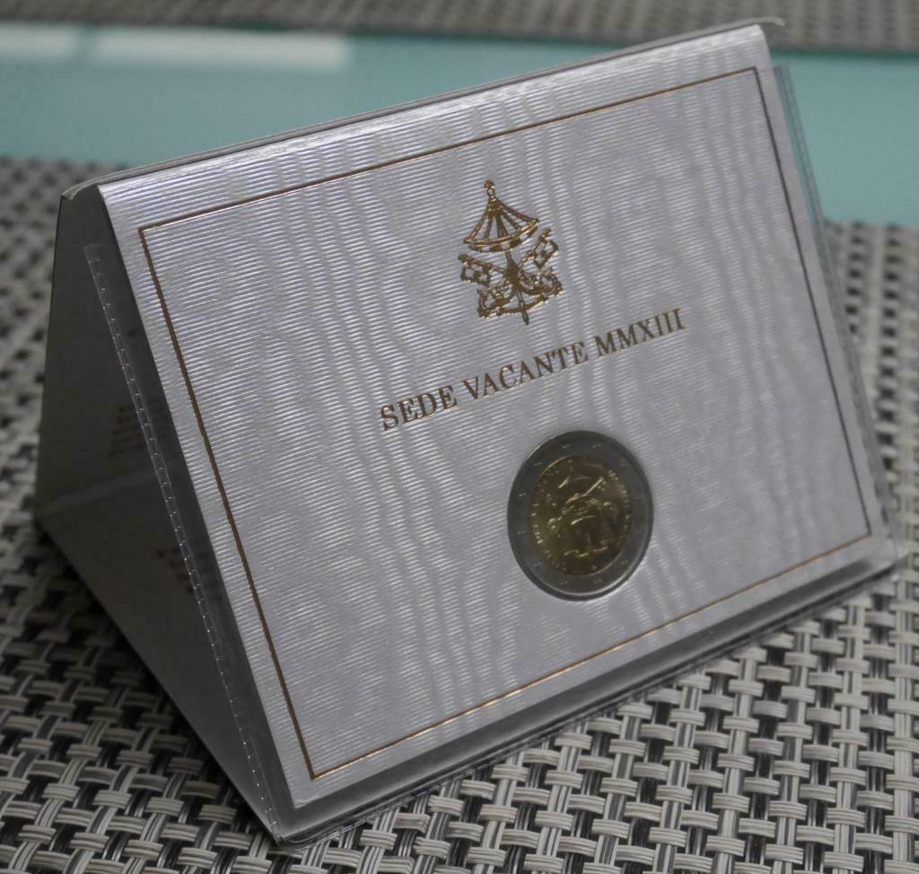 2 euro Vatican 2013 FDC “Siege Vacante”, Enlèvement ou Envoi, Vatican, 2 euros, Série