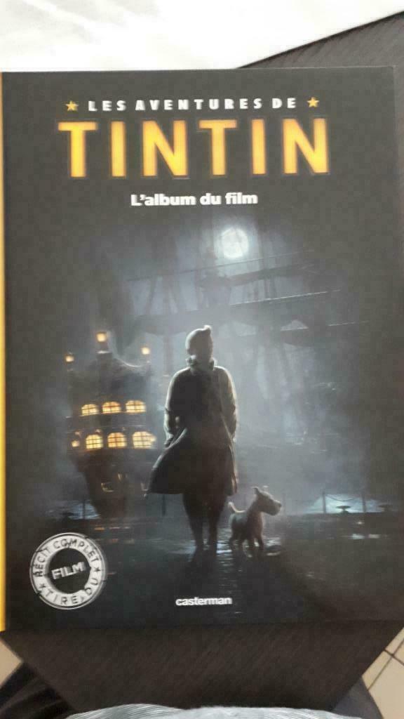 Les aventures de Tintin Album du film, Neuf, Une BD, Enlèvement, Casterman