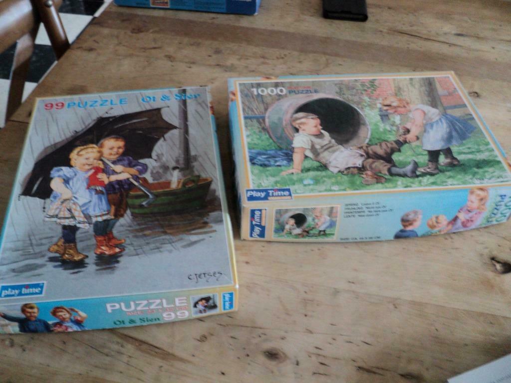 puzzels OT EN SIEN 99 stukken en 1000 stukken vanaf 3 euro, Enlèvement ou Envoi