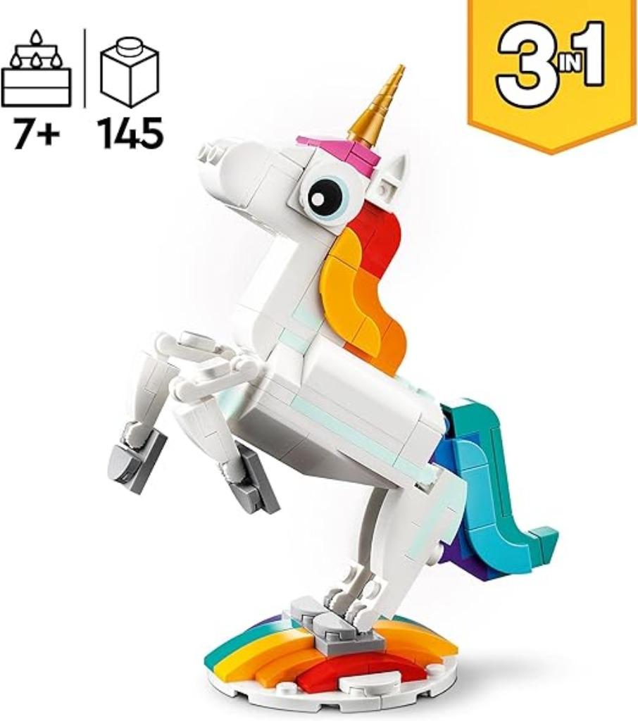 LEGO Creator | La licorne | Hippocampe | Nouveau, Neuf, Lego, -, Ensemble complet