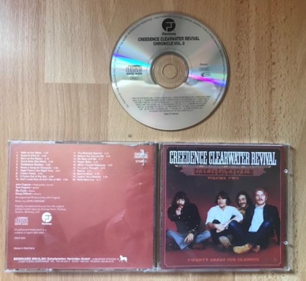CD CREEDENCE CLEARWATER REVIVAL CHRONICLE VOLUME 2 CCR, Ophalen of Verzenden, Gebruikt, Poprock