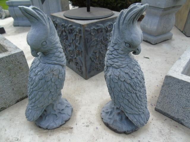 un perroquet en pierre bleu , taillé dans la masse, Enlèvement ou Envoi, Neuf