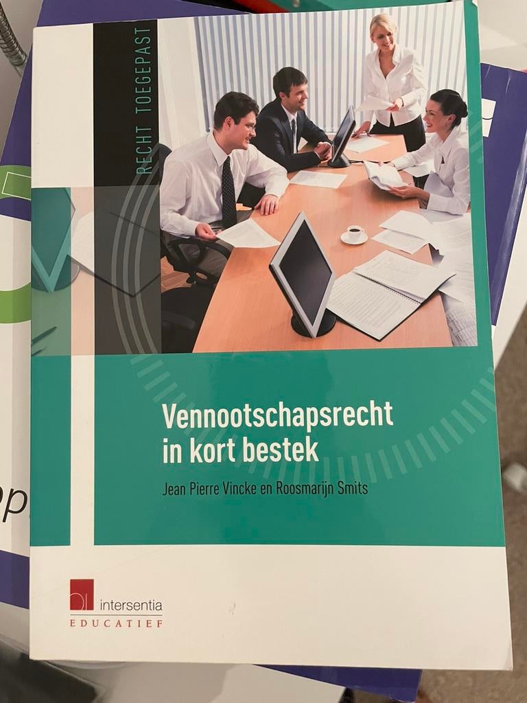 J. Pierre Vincke - Vennootschapsrecht in kort bestek, Boeken, J. Pierre Vincke; R. Smits, Ophalen of Verzenden, Zo goed als nieuw