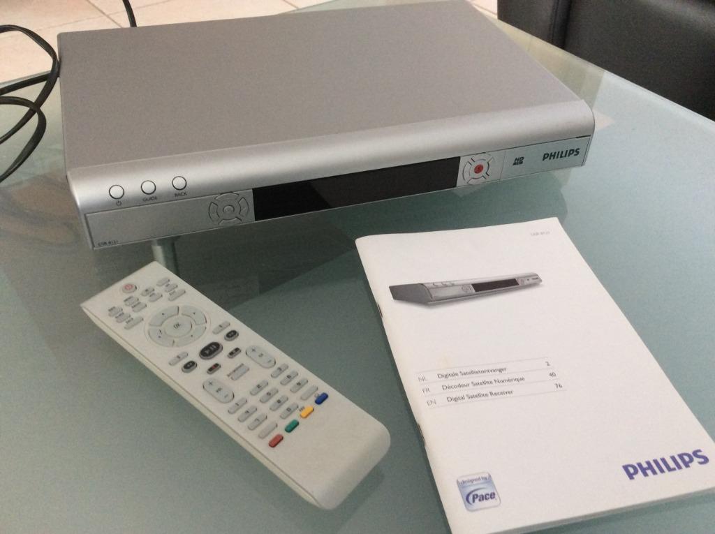 Philips HD Digitale Satellietontvanger, Ophalen of Verzenden, Zo goed als nieuw, Philips