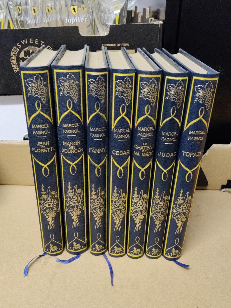 Marcel pagnol , 7 volumes , 1973, éditions pastorelly, Enlèvement ou Envoi, Comme neuf