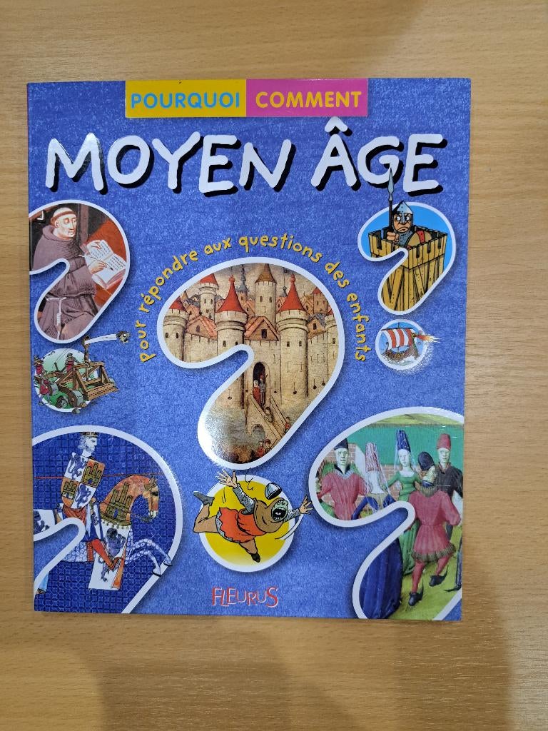 Le Moyen-Âge - Manuel scolaire Eveil, Enlèvement, Neuf, Primaire