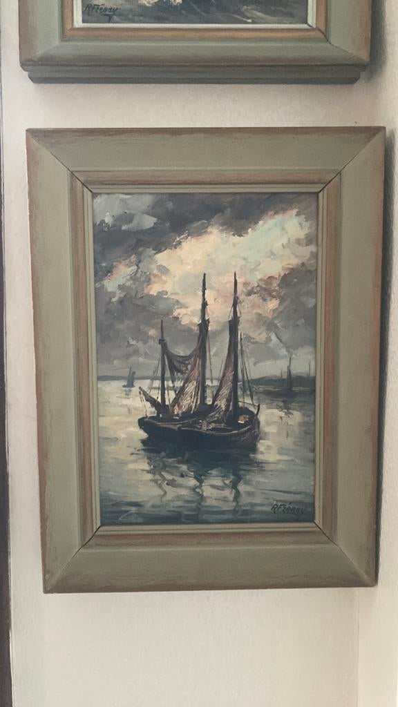 Schilderijen van kunstschilder Robert Frenay, Enlèvement