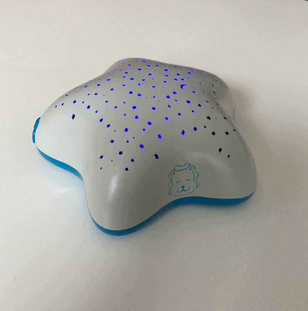 Veilleuse bébé Pabobo projecteur avec mélodie (étoile), Enlèvement, Utilisé, Lampe