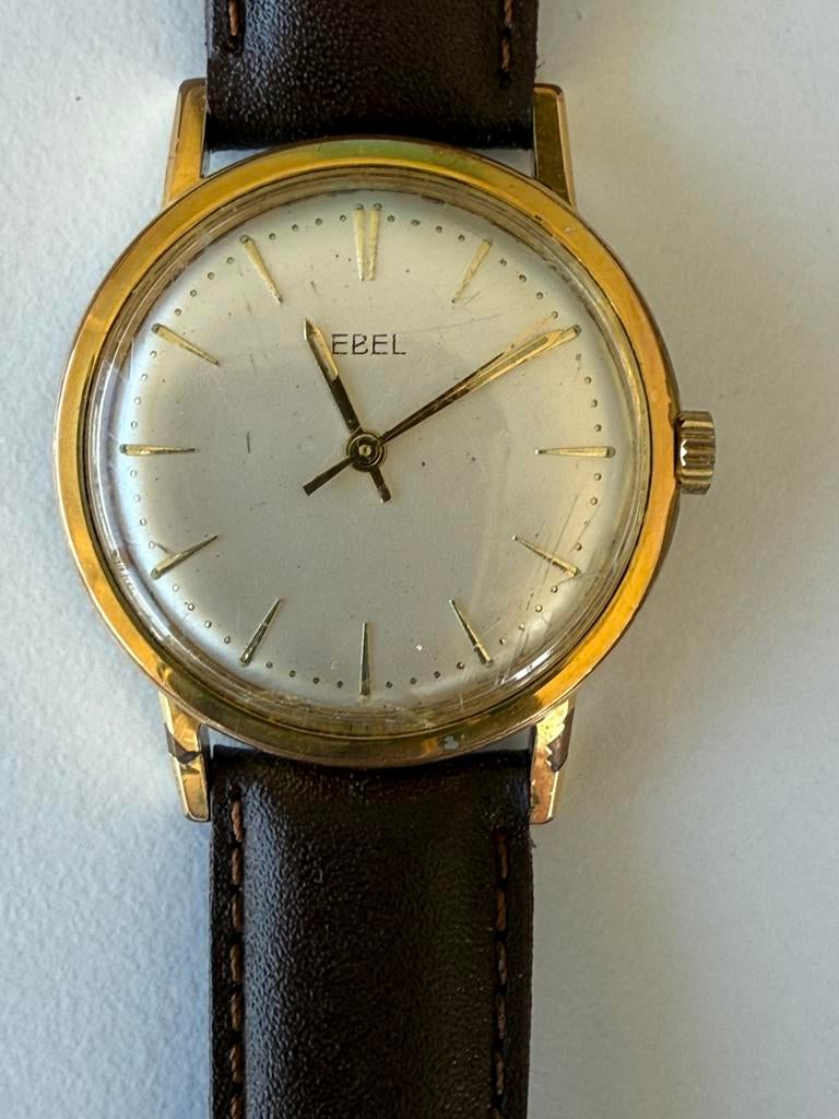 Ebel horloge genummerd van 1942-1970 nieuwe armband, Overige materialen, Met bandje, Polshorloge, 1960 of later