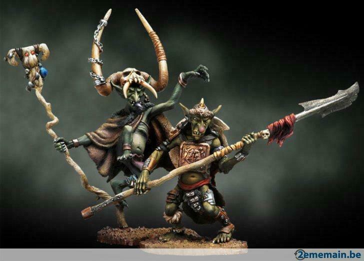 Figurine Mad Karnik and Stonebrain Gozbog Andrea 54mm WS-09, Neuf
