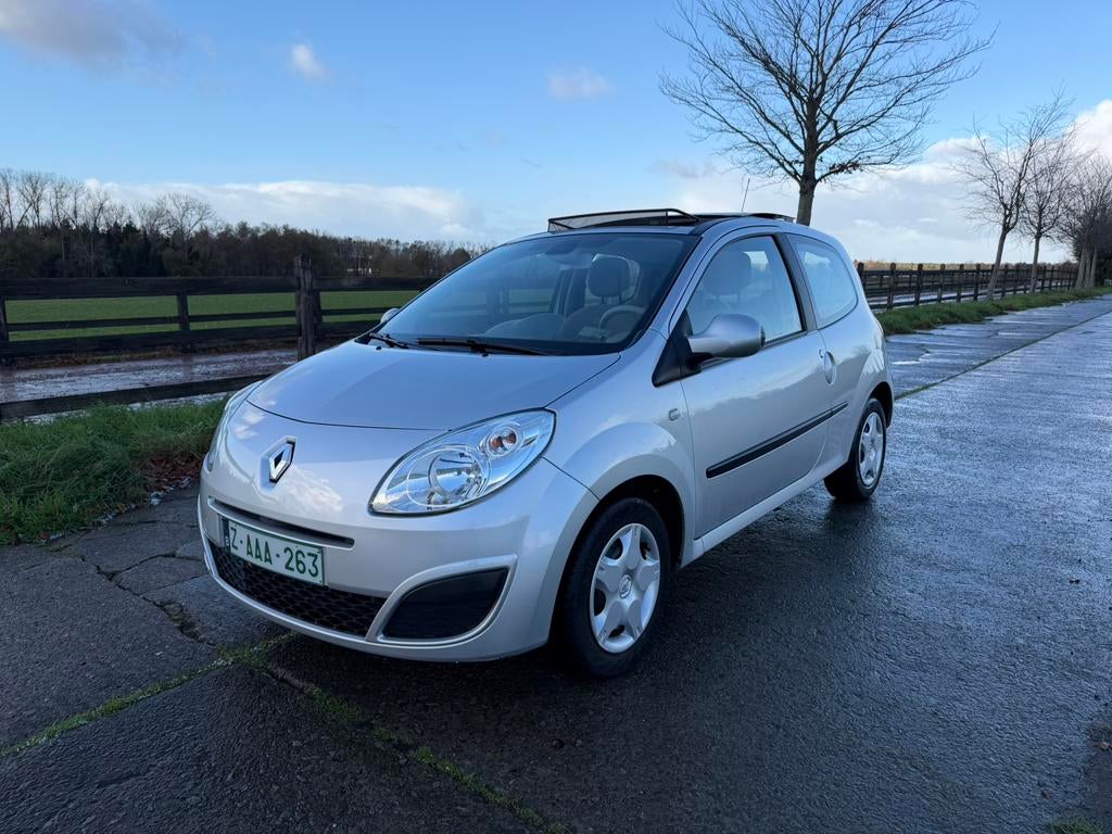 Renault Twingo 1.2i 28 000 km en parfait état !toit pano, Autos, Argent ou Gris, Entreprise, Boîte manuelle, Tissu
