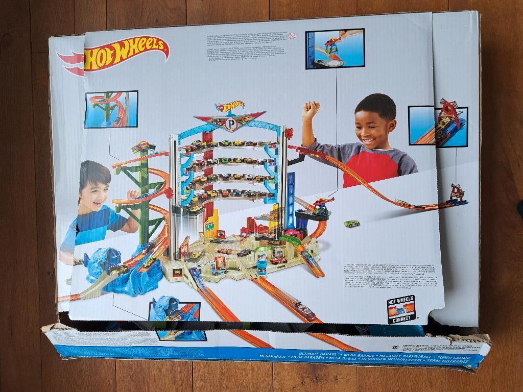 Hotwheels garage, Enfants & Bébés, Jouets | Circuits, Comme neuf, Enlèvement, Circuit, Hot Wheels