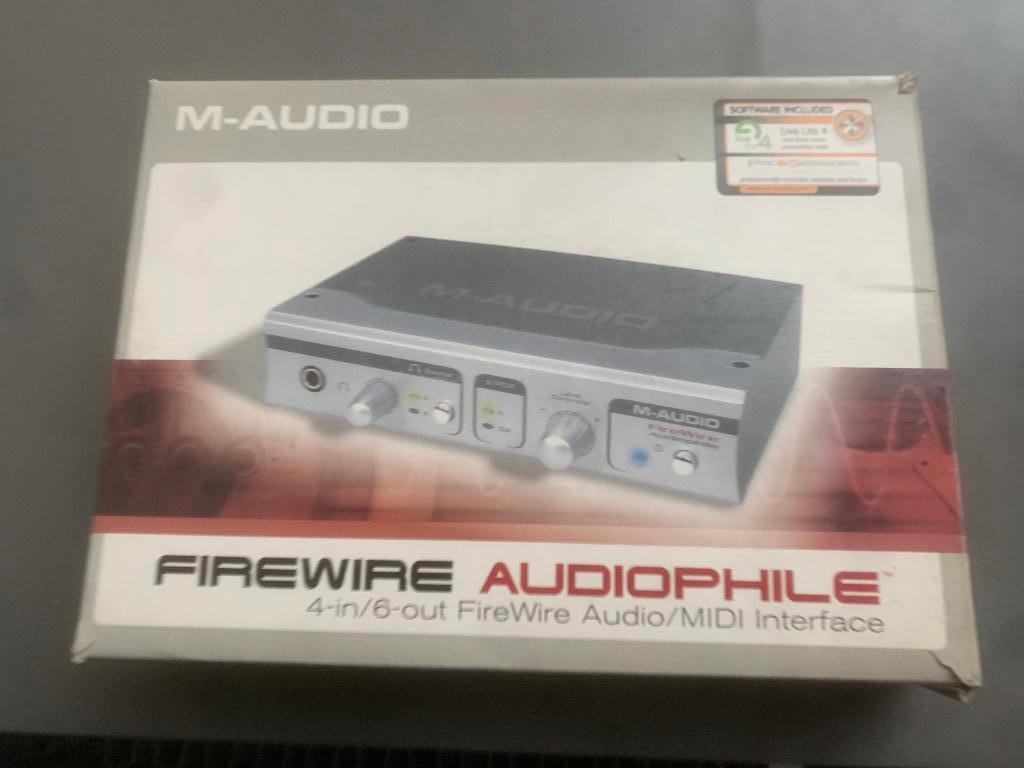 M-audio interface geluidskaart, Ophalen of Verzenden, Gebruikt