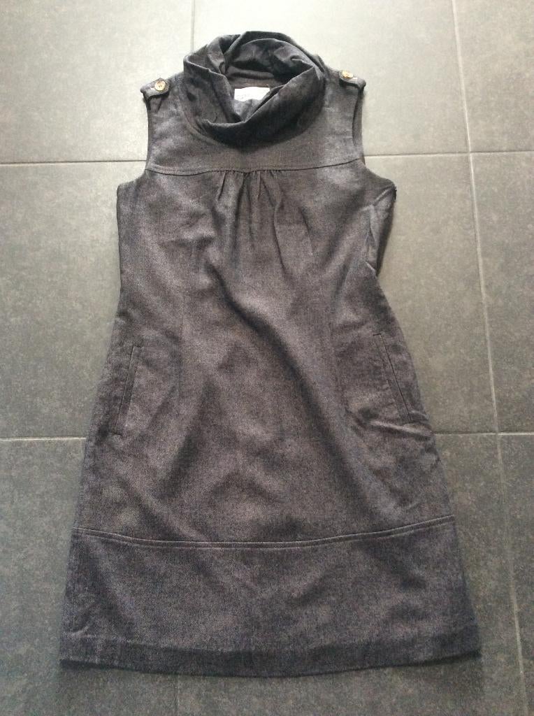 Winterse jurk z/m Esprit 38/40, Kleding | Dames, Jurken, Maat 38/40 (M), Blauw, Ophalen of Verzenden, Zo goed als nieuw