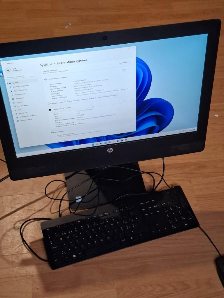 hp all in one core i5 7ème génération, Ophalen, Hp, 8 GB, SSD