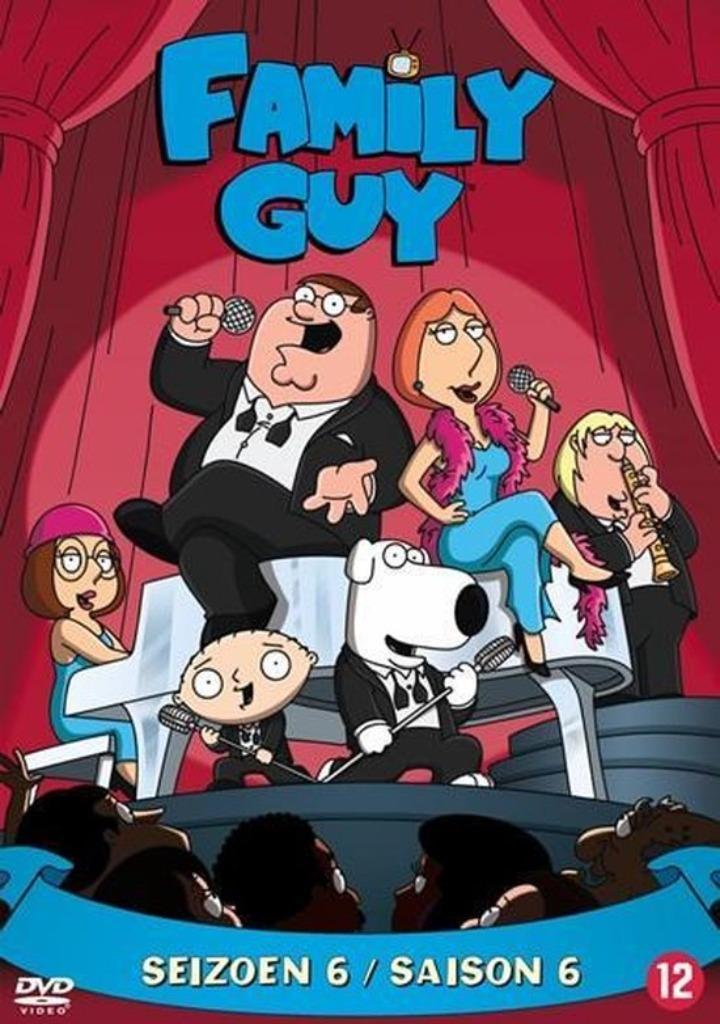 Family guy seizoen 6 dvd, Cd's en Dvd's, Vanaf 12 jaar, Ophalen of Verzenden