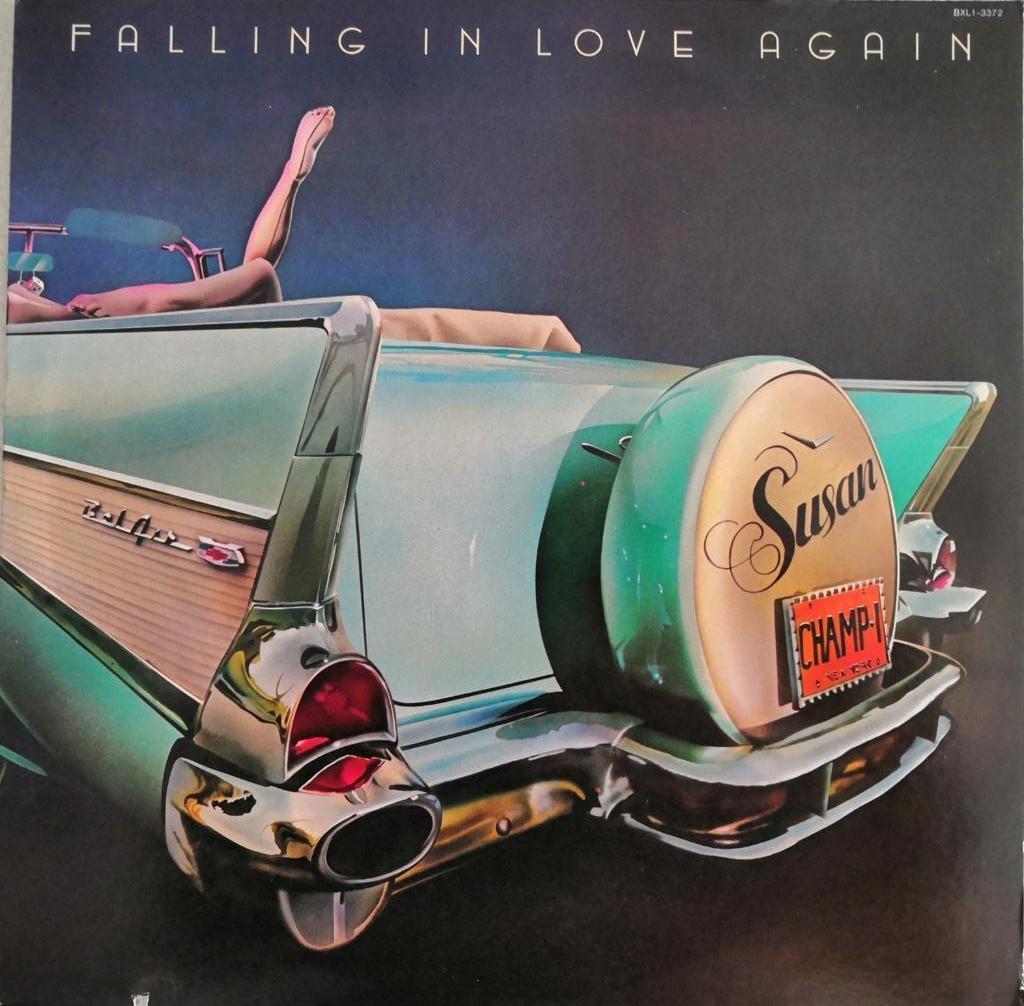 SUSAN - Falling in love again (LP), CD & DVD, Vinyles | Hardrock & Metal, Comme neuf, Enlèvement ou Envoi