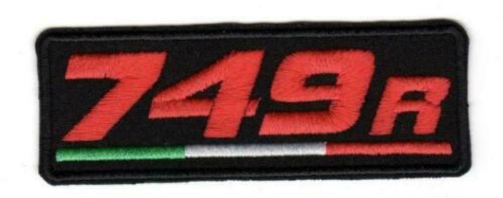 Ecusson Ducati 749 R - 110 x 40 mm, Enlèvement ou Envoi, Neuf