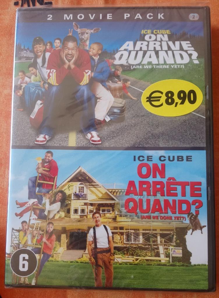 Duopack On arrive quand ? On arrêt quand ? (DVD) neuf, Cd's en Dvd's, Dvd's | Komedie, Nieuw in verpakking, Overige genres, Ophalen of Verzenden