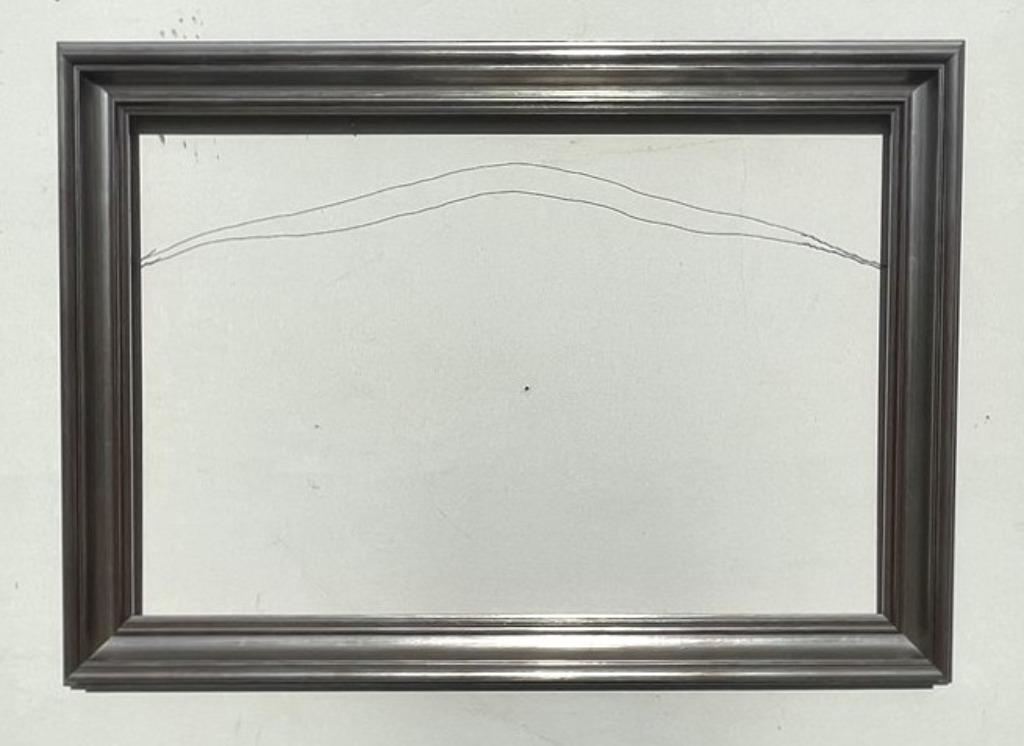Encadrement bois argenté (105 x 75,5) Lijst, Enlèvement ou Envoi, Comme neuf, Bois