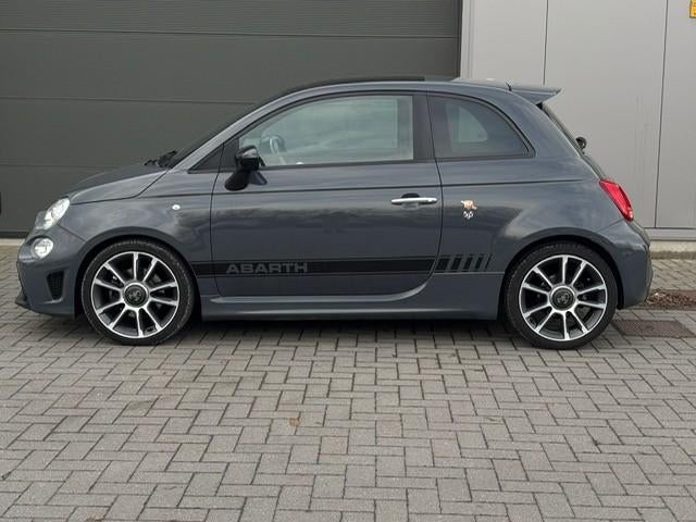 Fiat 500 abarth panoramisch dak, Autos, Fiat, Cuir, Argent ou Gris, Achat, Euro 6