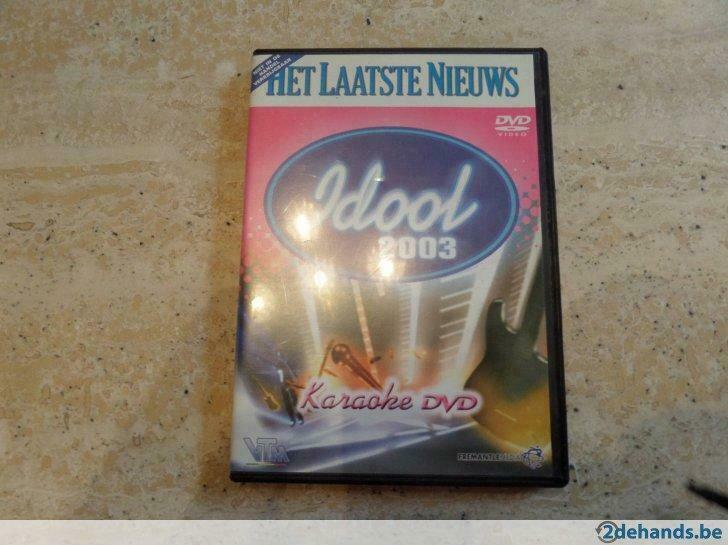 DVD 'Idol 2003' DVD Karaoké, CD & DVD, Tous les âges, Enlèvement ou Envoi