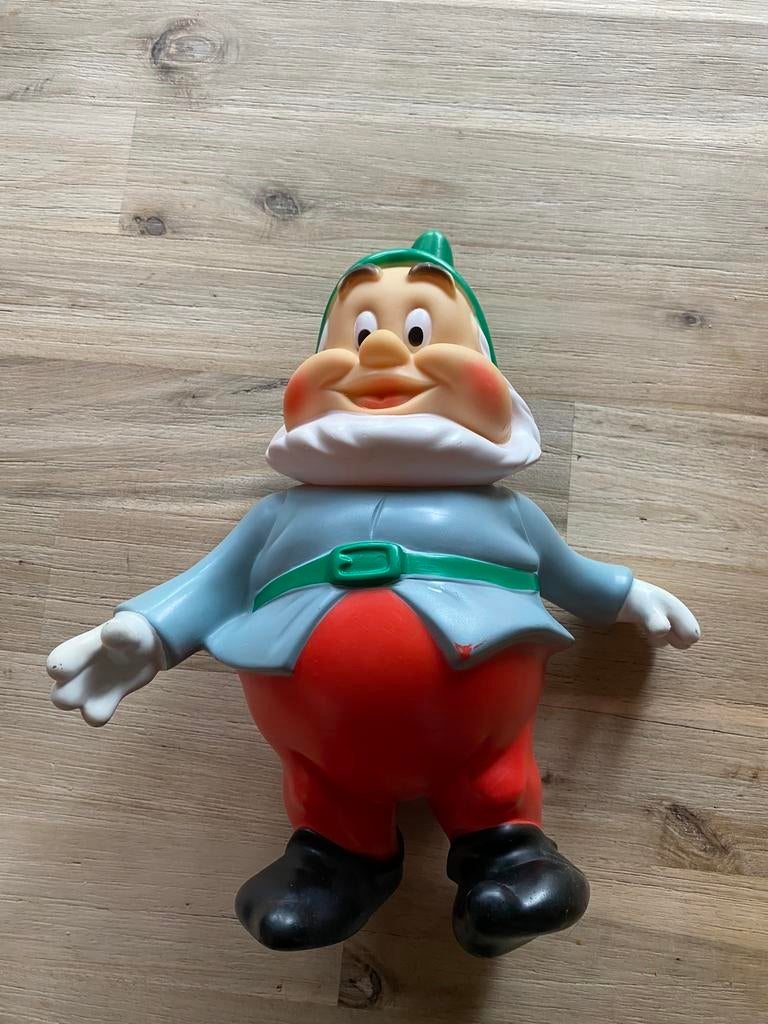 Disney - Nain Blanche Neige - Joyeux (29cm), Collections, Enlèvement ou Envoi, Utilisé