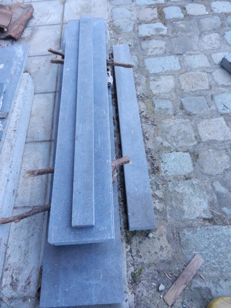Plint, dorpel blauwe steen nieuw !, Doe-het-zelf en Bouw, Ophalen