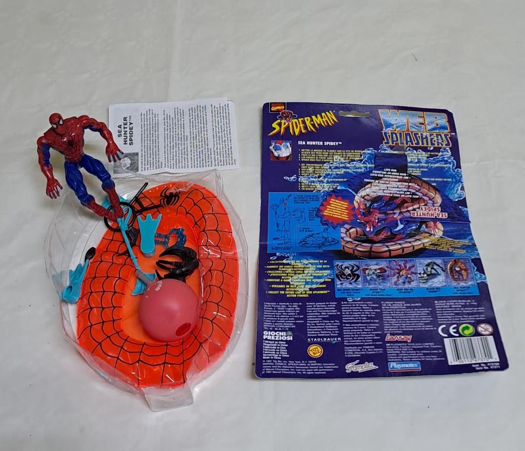Figurine articulée Spider-Man Web Splashers Sea Hunter., Enlèvement, Utilisé
