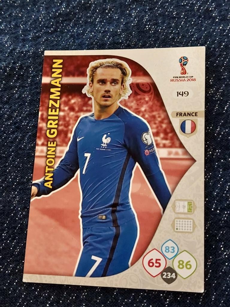Voetbalkaart : Panini / Antoine Griezmann / Frankrijk, Envoi, Comme neuf, Cartes de joueur