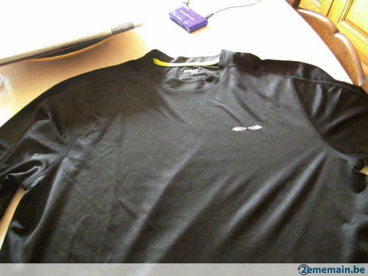 t-shirt sport longues manches homme. shamp. taille l., Verzenden, Maat 52/54 (L), Overige kleuren, Hardlopen of Fietsen