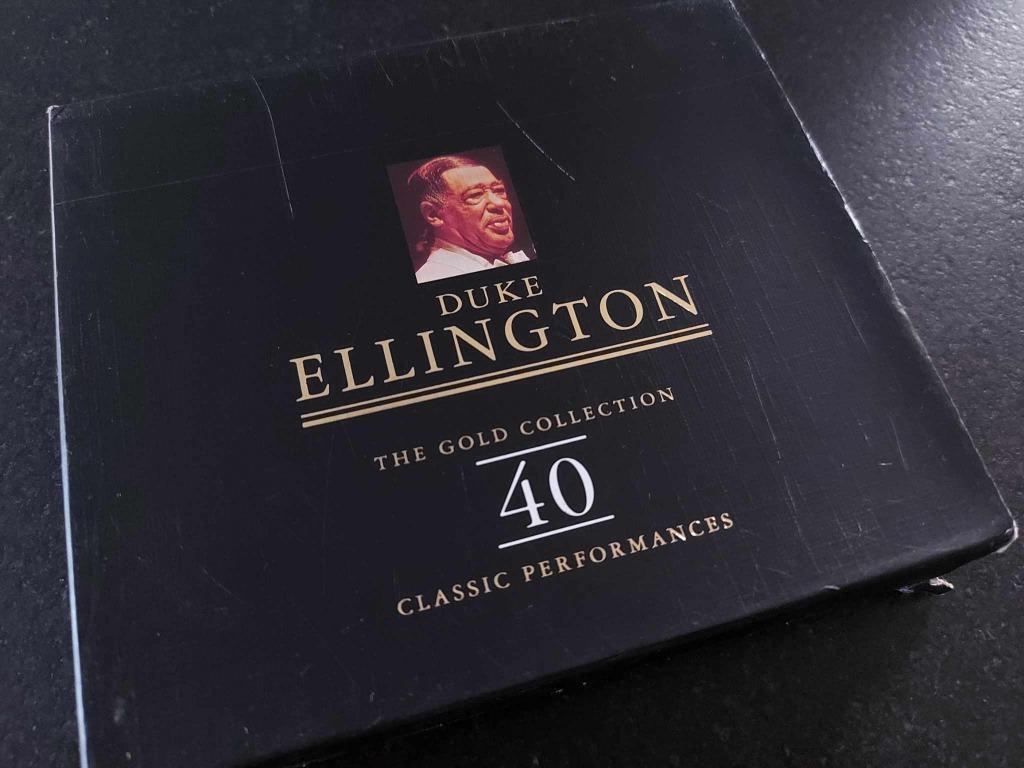 DUKE ELLINGTON - The Gold Collection 40 Classic BOX 2 x CD, Enlèvement ou Envoi, Utilisé, Jazz