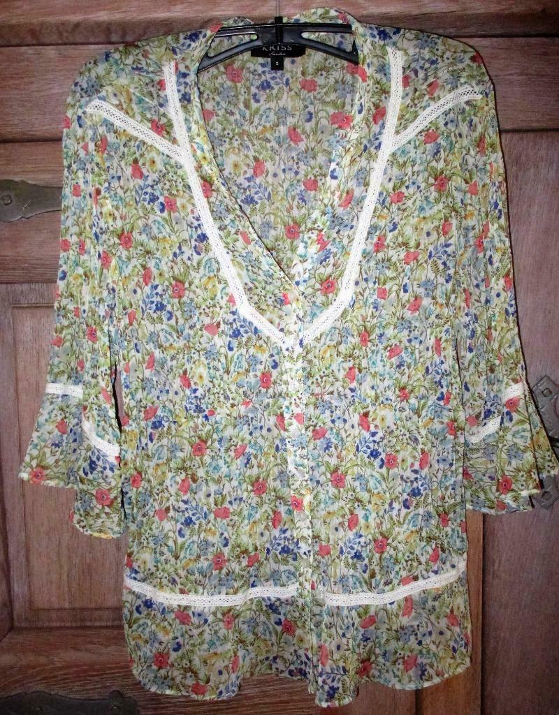 Zomerblouse - Kriss (Sweden) - maat : S, Kleding | Dames, Kriss, Ophalen of Verzenden, Gedragen, Maat 36 (S)