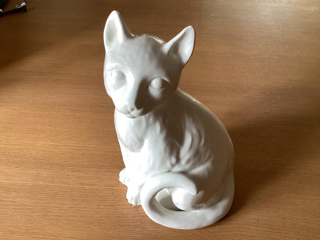 Vintage Italiaanse kat van Giovanni Battista Cogo., Antiek en Kunst, Ophalen