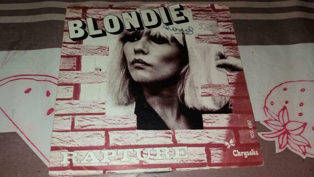 disque vinyl 45 tours Blondie ‎– Rapture, CD & DVD, Vinyles | Pop, Comme neuf, Enlèvement ou Envoi