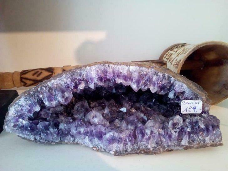 Amethist geode, Ophalen of Verzenden