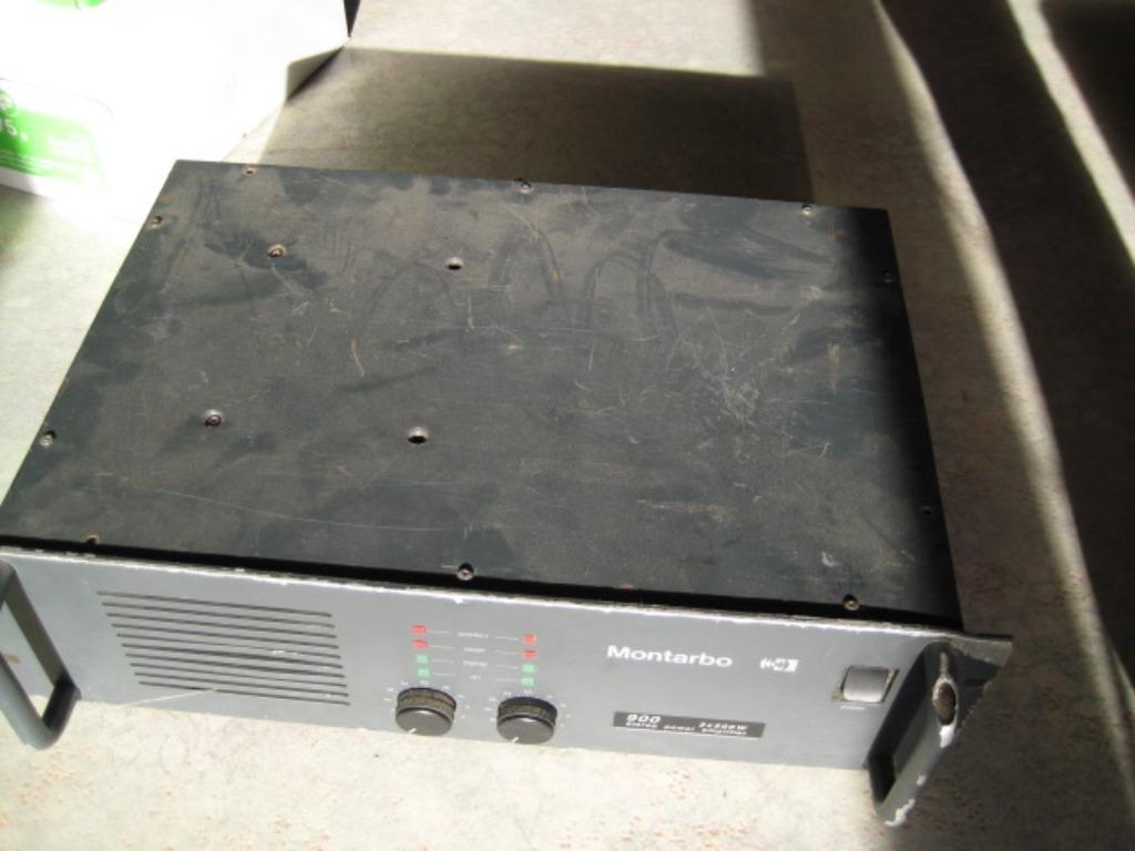 Ampli Montarbo 900 (2x500W) ! DEFECT !, Enlèvement, Ne fonctionne pas, Audio