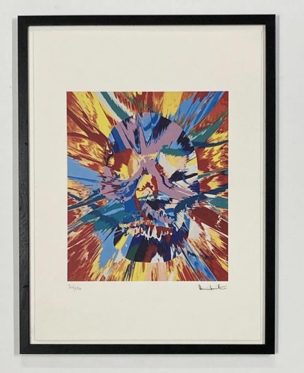 Afdruk naar Damien Hirst, Antiek en Kunst, Ophalen of Verzenden