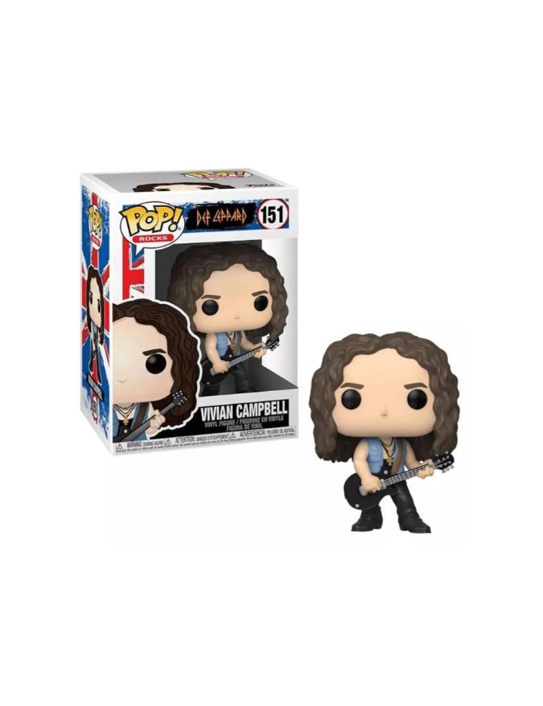 Funko POP Def Leppard - Vivian Campbell (151), Neuf, Enlèvement ou Envoi, Funko, Supportemea@funko.com