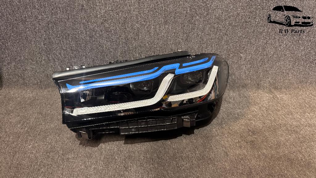 Phare laser à ligne noire gauche BMW 5 G30 G31 LCI 5A388F1, Enlèvement ou Envoi, Utilisé, BMW