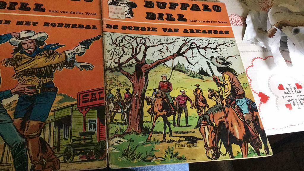 Buffalo bill(=), Boeken, Stripverhalen, Meerdere stripboeken, Ophalen, Gelezen