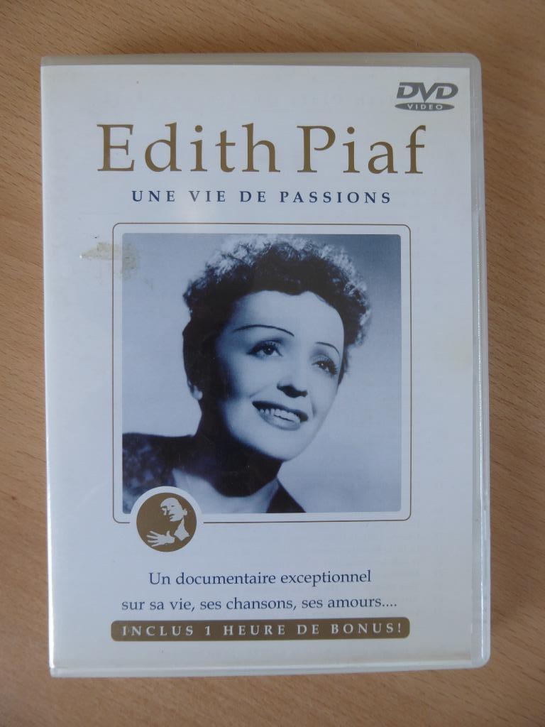 EDITH PIAF = UNE VIE DE PASSIONS - 40eme ANNIVERSAIRE (DVD), Ophalen of Verzenden, Zo goed als nieuw
