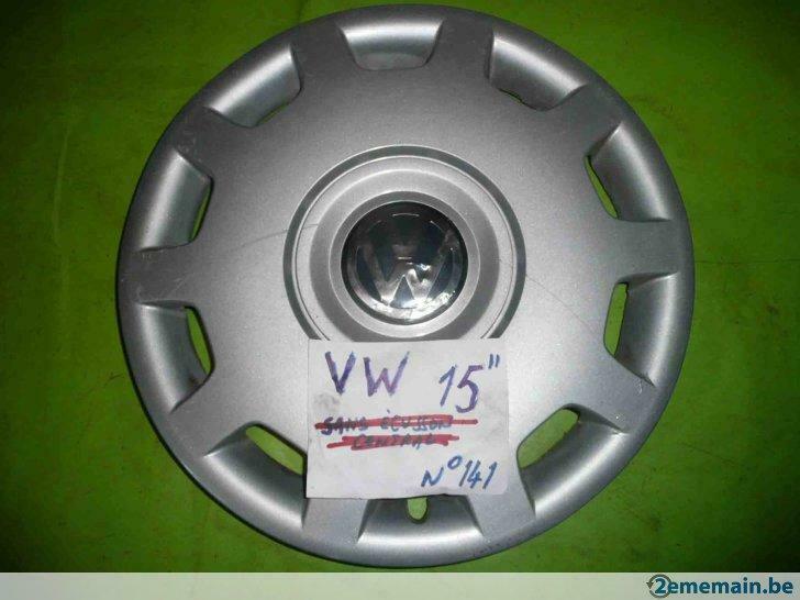 enjoliveur VW 15" (n° 141) 1 pc, Autos : Pièces & Accessoires, 15 pouces, Enlèvement ou Envoi, Utilisé, Jante(s)